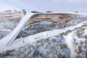 اولین پیست اسکی روباز خلیج فارس در عربستان