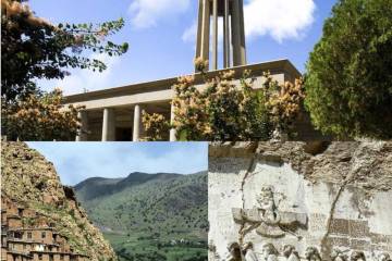 مثلث گردشگری غرب ایران تشکیل شد
