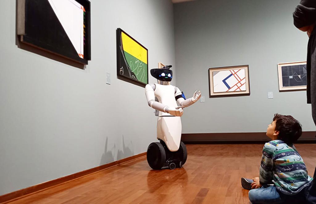 ربات های ۵ جی، راهنمای موزه شدند