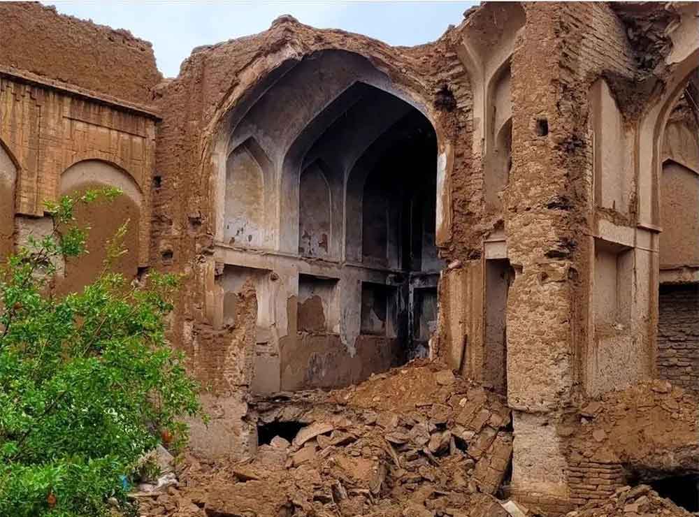 سیل به ۲۰۰ خانه تاریخی در یزد آسیب زد