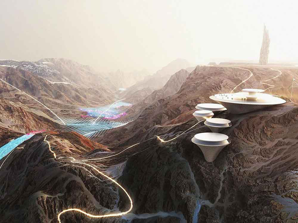 شهر نئوم عربستان کجاست؟ | درباره شهر لاین + ویدیو و عکس 