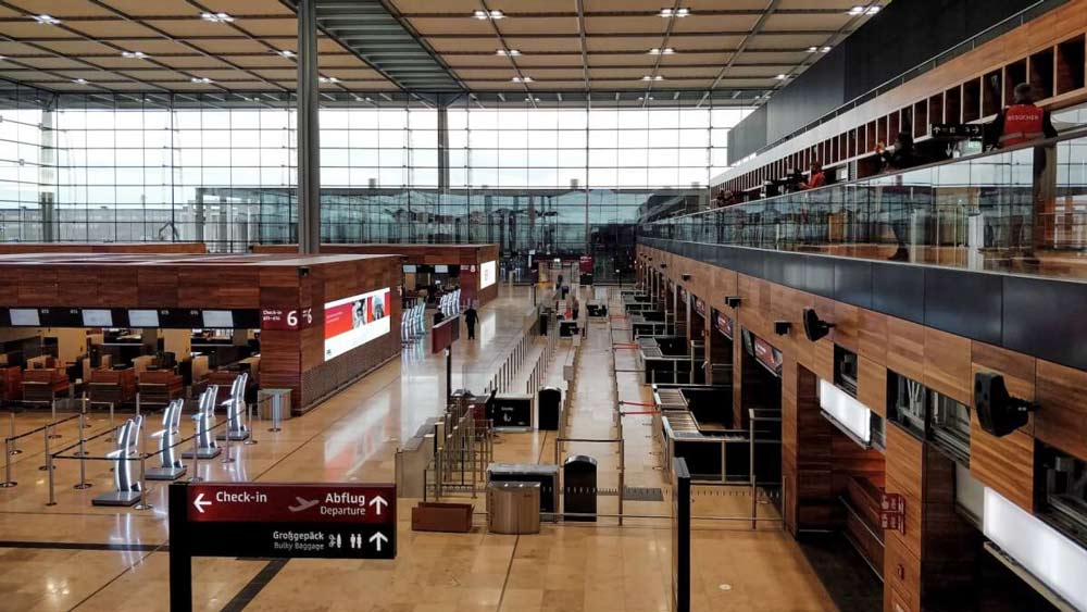 اولین فرودگاه اروپا با صف مجازی در آلمان