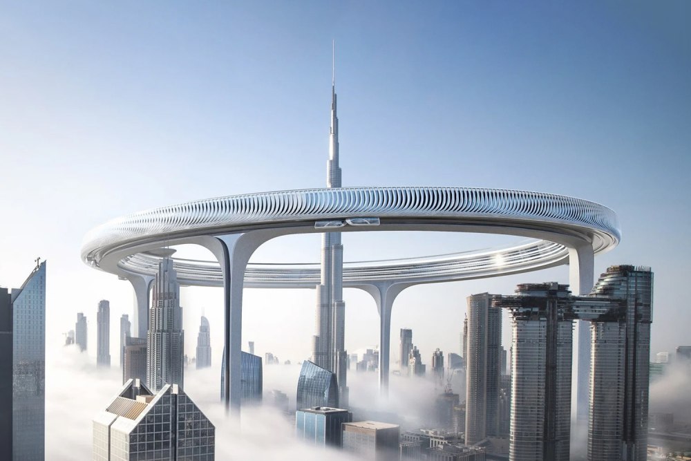 حلقه دبی، زندگی در شهر آخرالزمانی + عکس