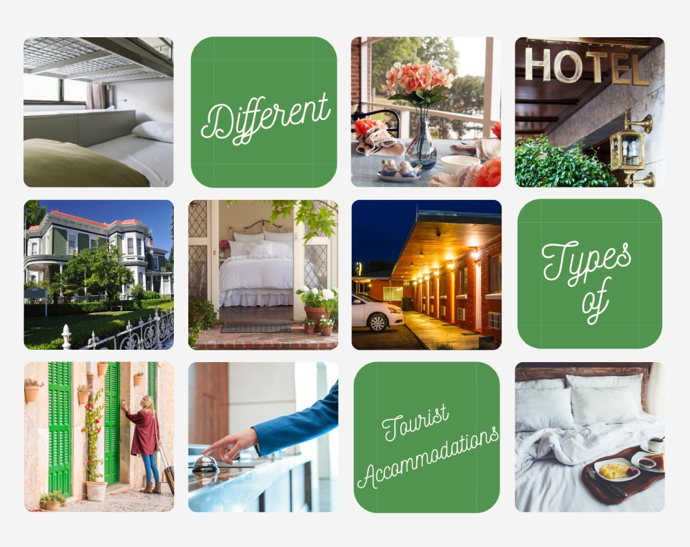 انواع اقامتگاه‌ در ایران | از هتل تا هاستل + اینفوگرافیک