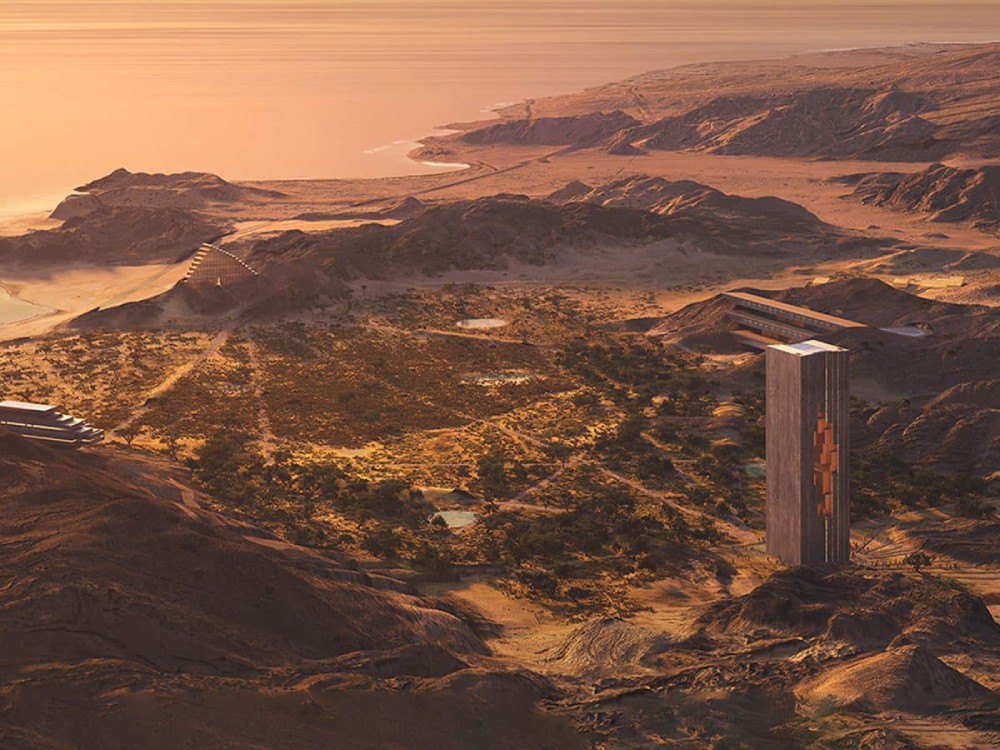 نئوم یک اکو ریزورت فوق لوکس می سازد + عکس