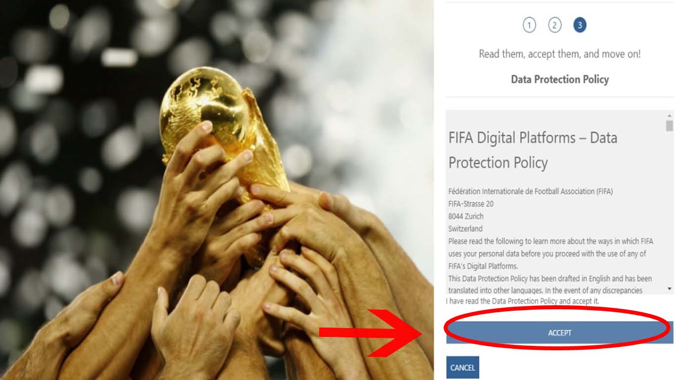 مراحل خرید بلیط جام جهانی قطر ۲۰۲۲ 