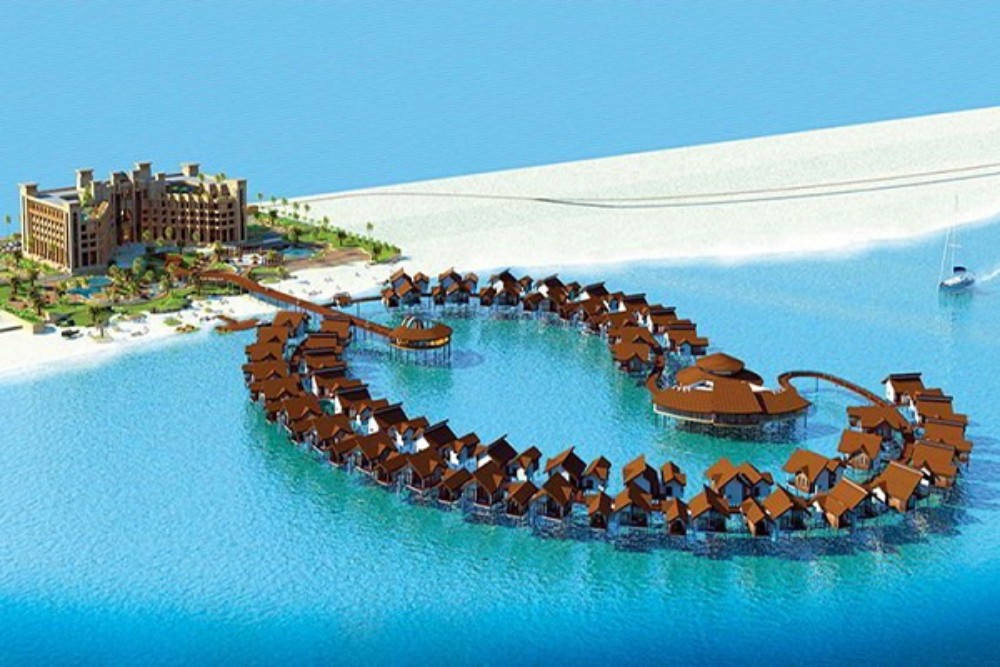 هتل‌‌ها و اقامتگاه‌های جزیره