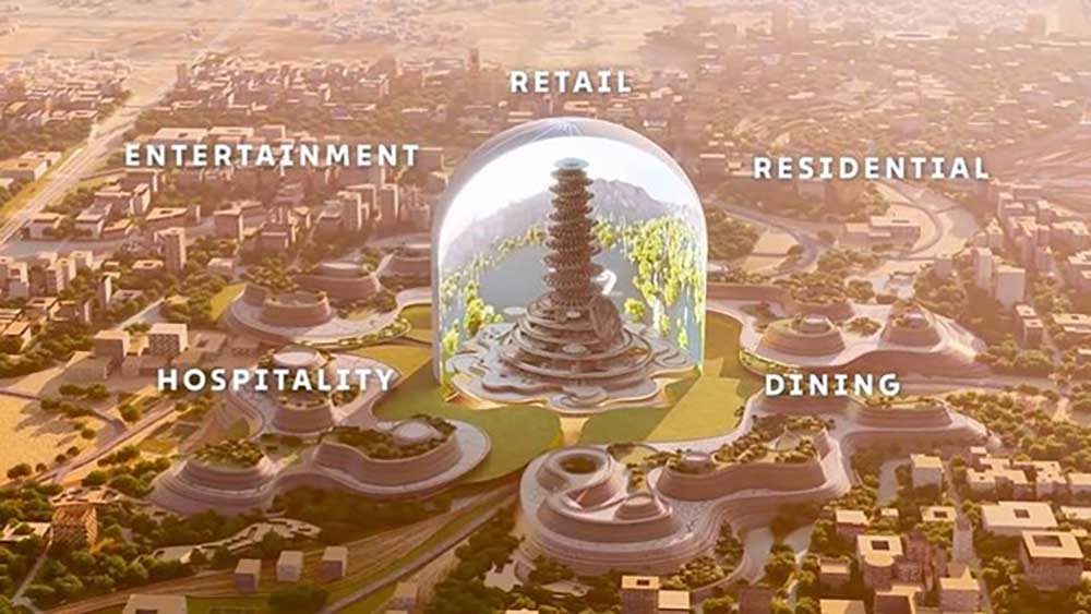 کاربری پروژه مکعب عربستان