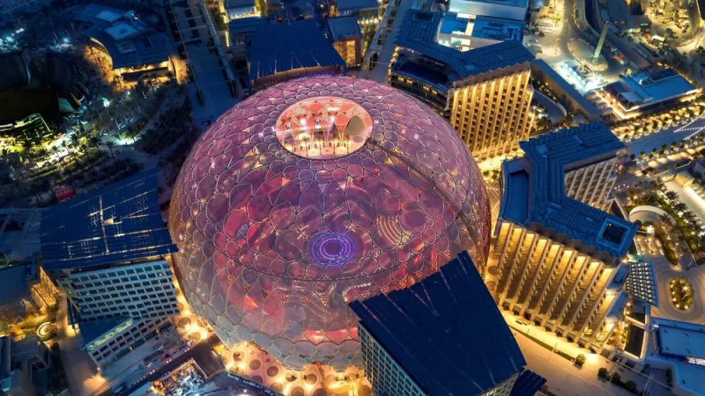 جاذبه های شهر اکسپو دبی - گنبد الوصل پلازا