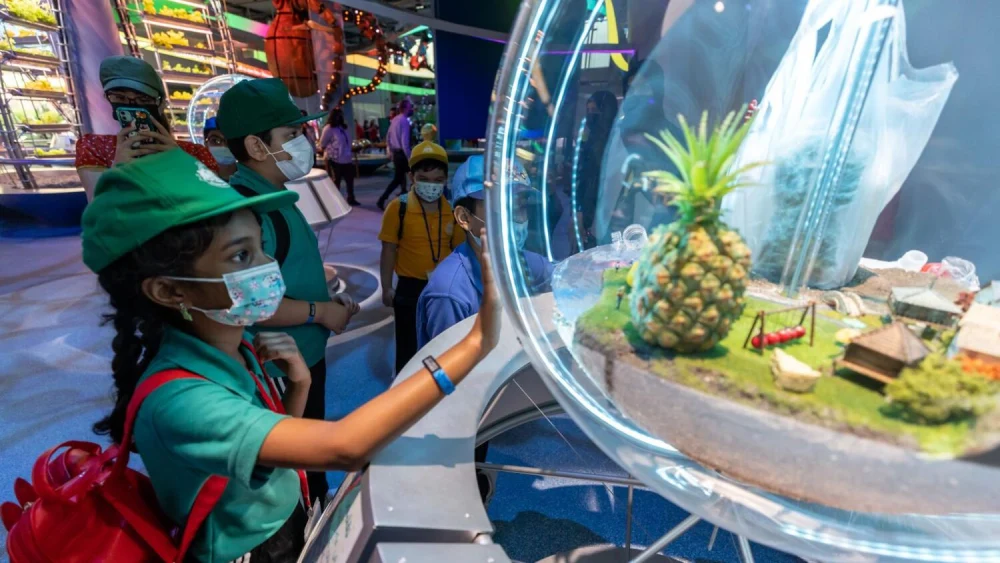 جاذبه های شهر اکسپو دبی - غرفه پایداری