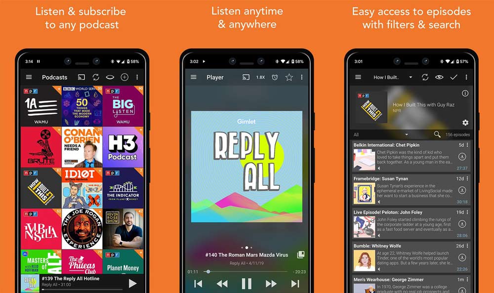 اپلیکیشن پادگیر پادکست ریپابلیک