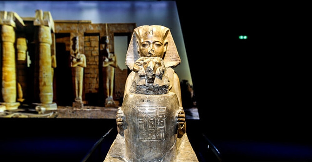 نمایش آثار تاریخی مصر و فراعنه مصر در فرانسه