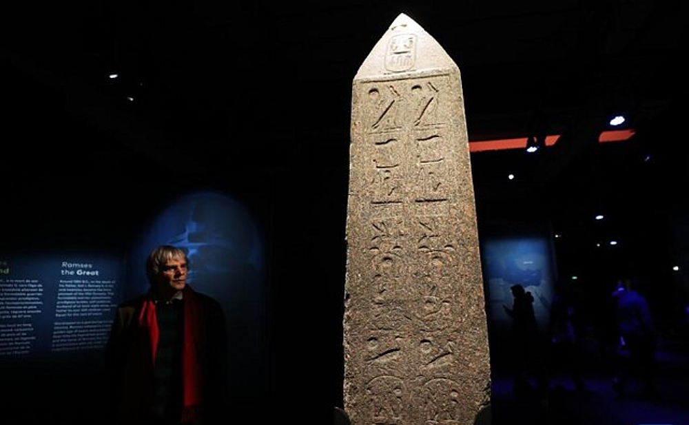 نمایش آثار تاریخی مصر و فراعنه مصر در فرانسه