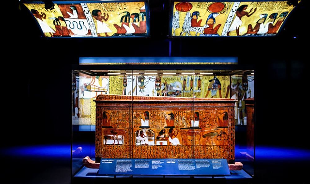 نمایش آثار تاریخی مصر و فراعنه مصر در فرانسه