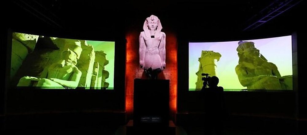 نمایش آثار تاریخی مصر و فراعنه مصر در فرانسه