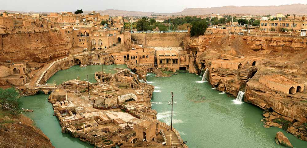 سازه های آبی شوشتر- میراث فرهنگی ملموس ایران