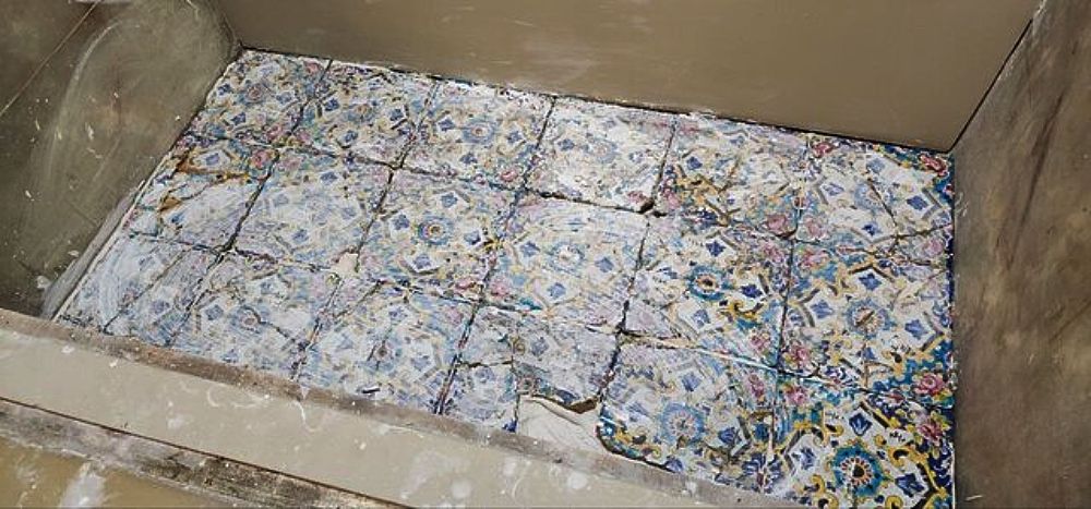 کاشی های گم شده کاخ گلستان - تالار برلیان