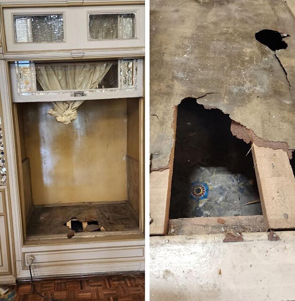 کاشی های قاجاری کاخ گلستان - تالار برلیان