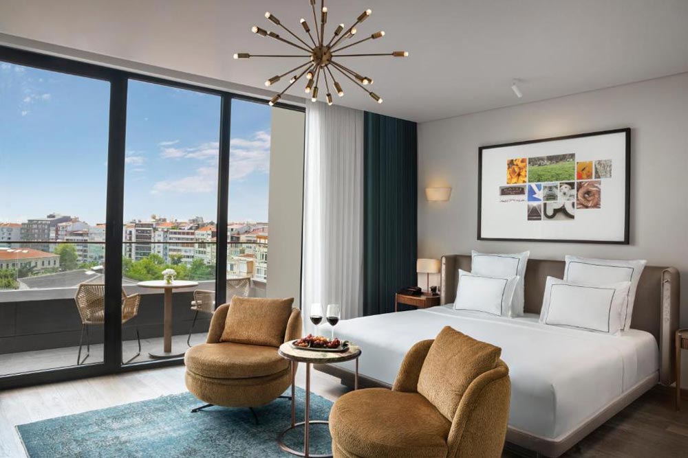 اتاق های هتل گلنز پالاس استانبول