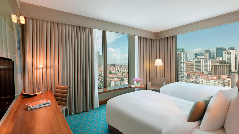 اتاق های هتل رنسانس بسفر استانبول