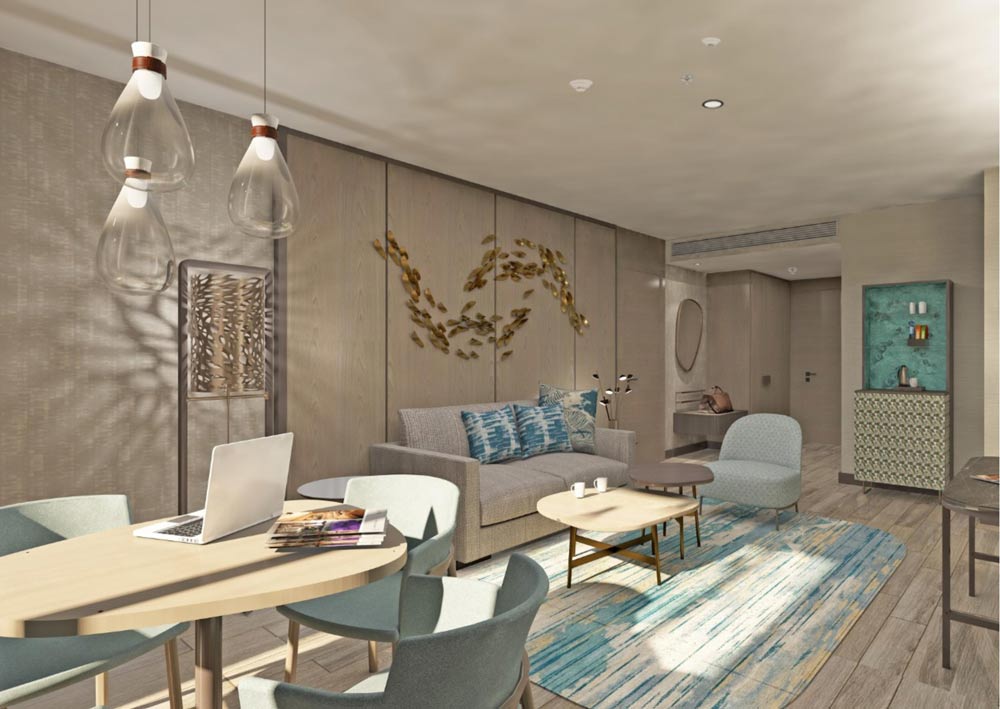 سوئیت های هتل وستین نیشانتاشی