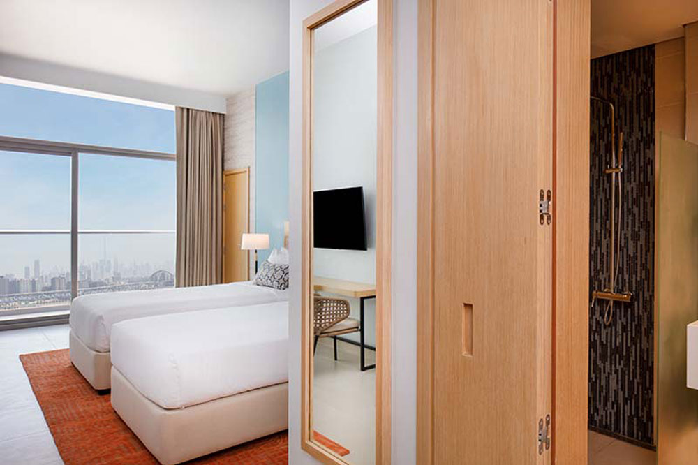 اتاق های هتل Centara Mirage دبی