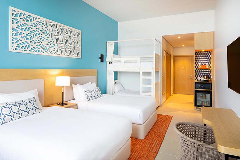 اتاق های هتل سنترا میراژ دبی