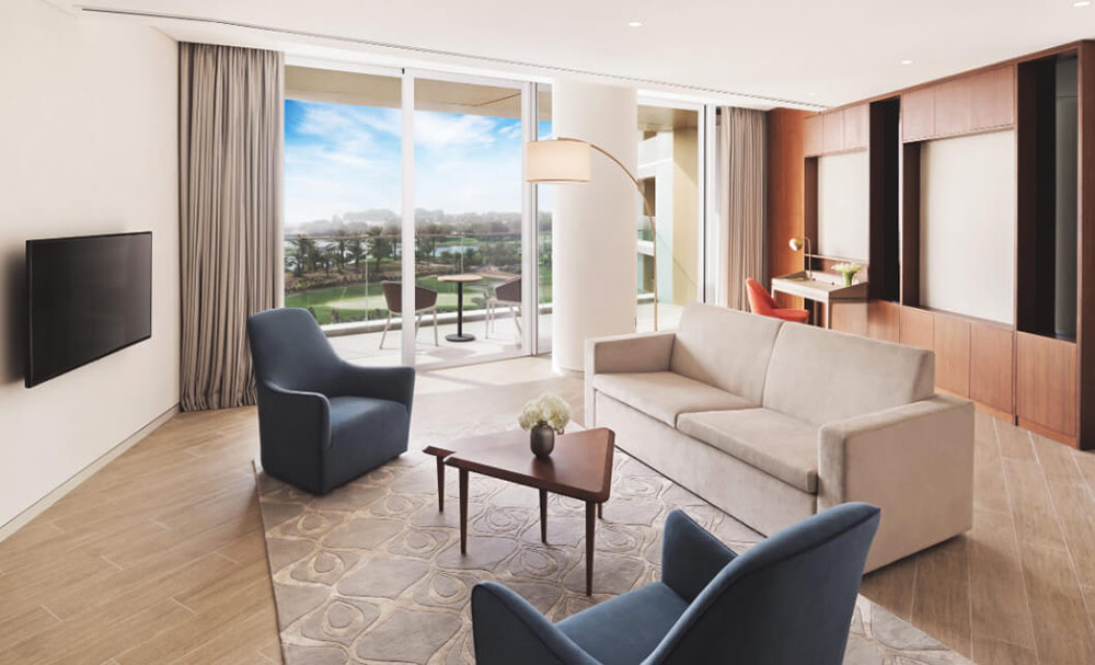 انواع اتاق ها و سوئیت های هتل جبل علی Lake View