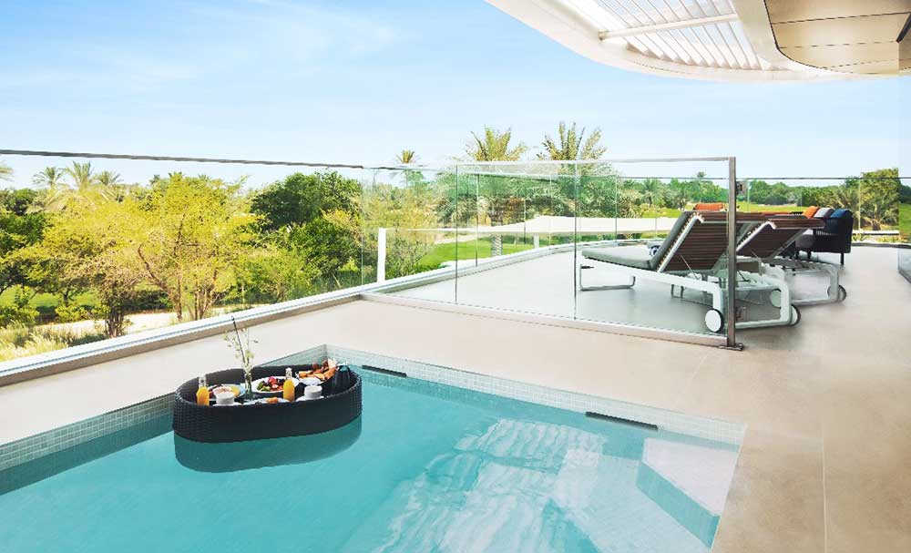 انواع اتاق ها و سوئیت های هتل جبل علی Lake View