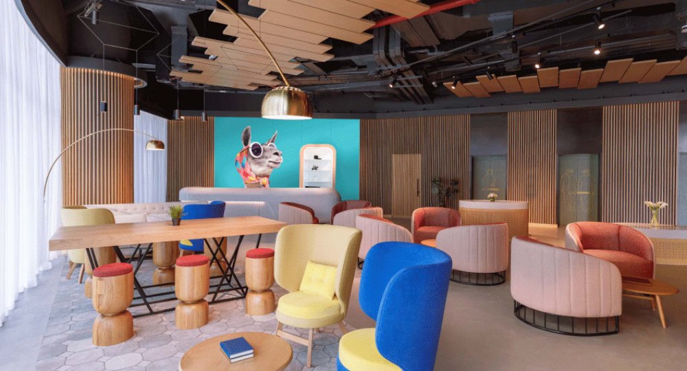 رستوران ها و خدمات پذیرایی هتل NH دبی - لانژ TE