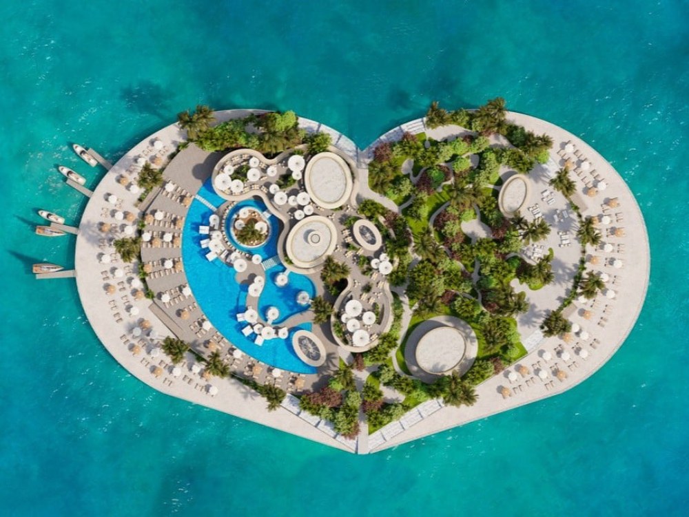 جزیره «ماه عسل» دبی