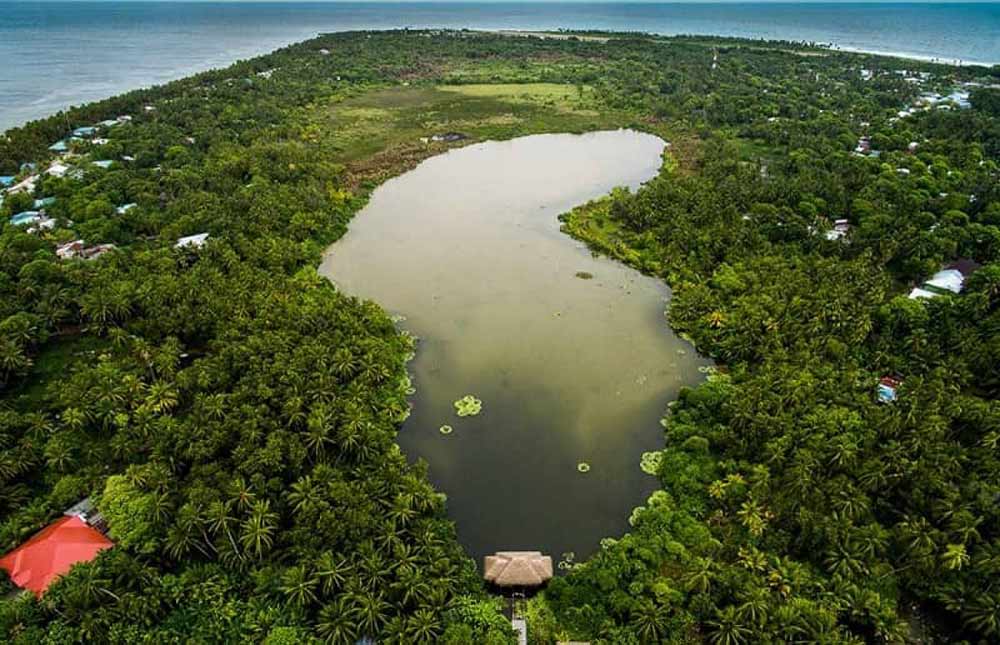 جاذبه های گردشگری مالدیو: دریاچه Dhadimagi Kilhi