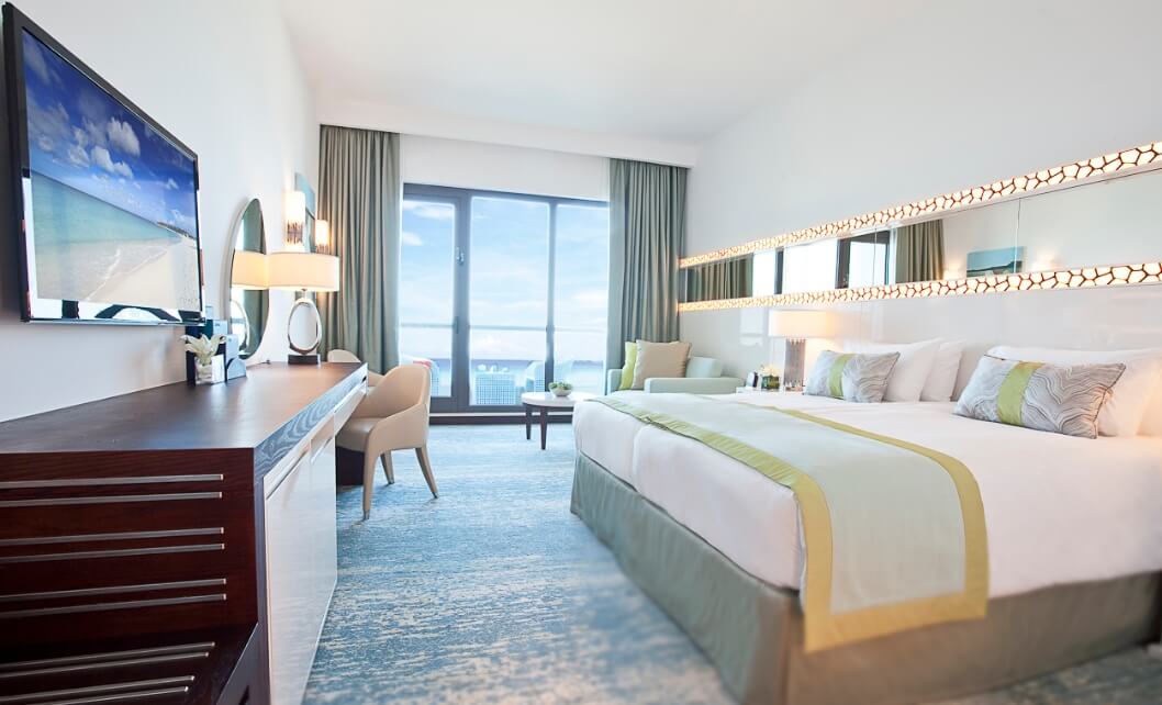 انواع اتاق‌ ها و سوئیت‌ های هتل JA Ocean View - اتاق کلاب با چشم انداز دریا