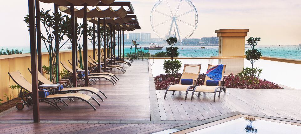 امکانات، سرگرمی و تفریحات هتل JA Ocean View - استخر و ساحل