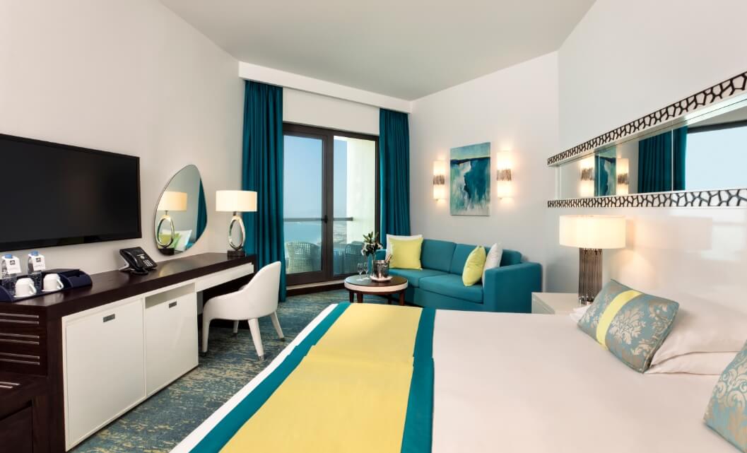 انواع اتاق‌ ها و سوئیت‌ های هتل JA Ocean View - اتاق Superior با چشم انداز دریا