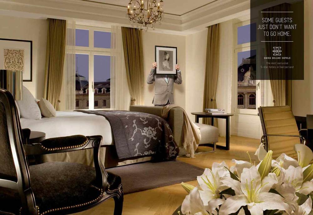 تبلیغات هتل سوئیسی