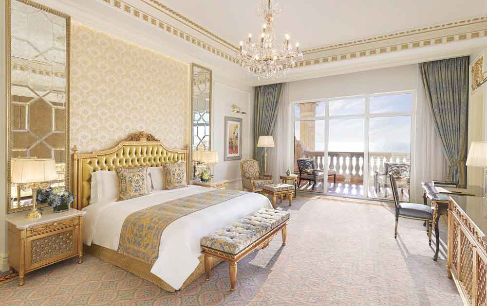 اتاق های هتل رافلز پالم