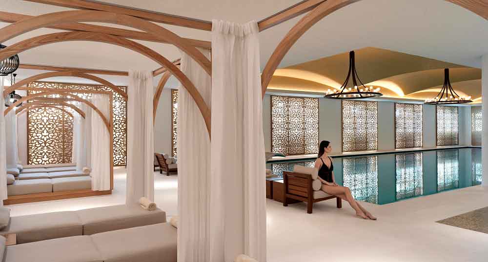 اسپای هتل Raffles The Palm