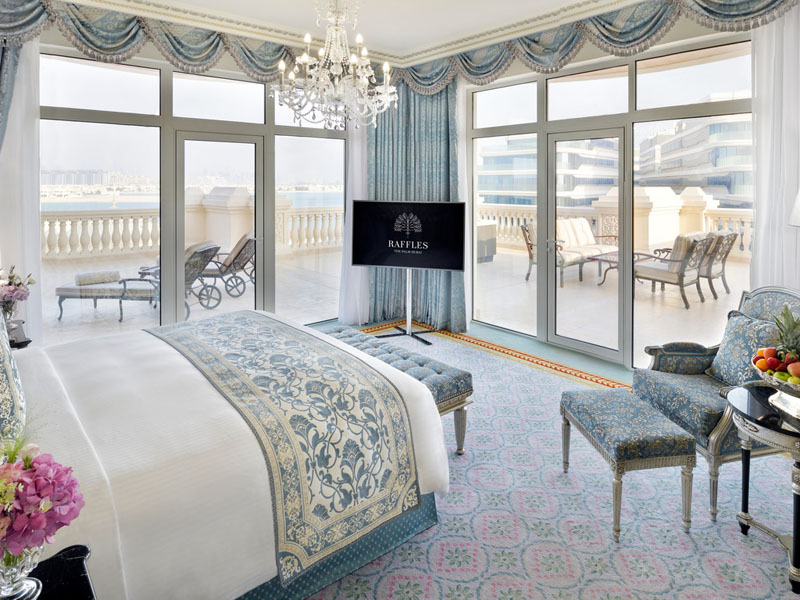 سوییت های هتل raffles the palm