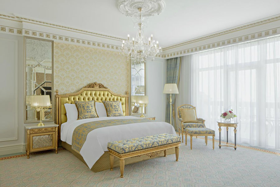 سوییت های مجهز هتل Raffles the palm دبی