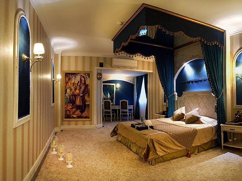 امکانات و خدمات واحدهای اقامتی هتل قصر طلایی مشهد