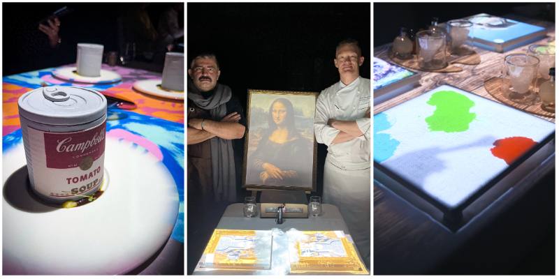 رستوران و خدمات پذیرایی در هتل شانگری لا دبی - Seven paintings