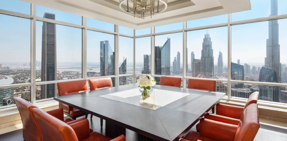 انواع اتاق ها و سوئیت های هتل شانگری لا دبی - سوئیت سه خوابه presidential