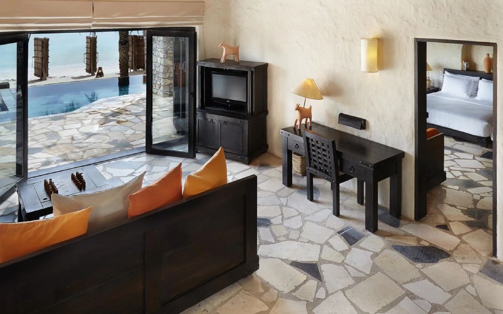 اتاق های هتل سیکس سنس زیغی بی -سوئیت ویلای دوبلکس استخردار دو خوابه ساحلی