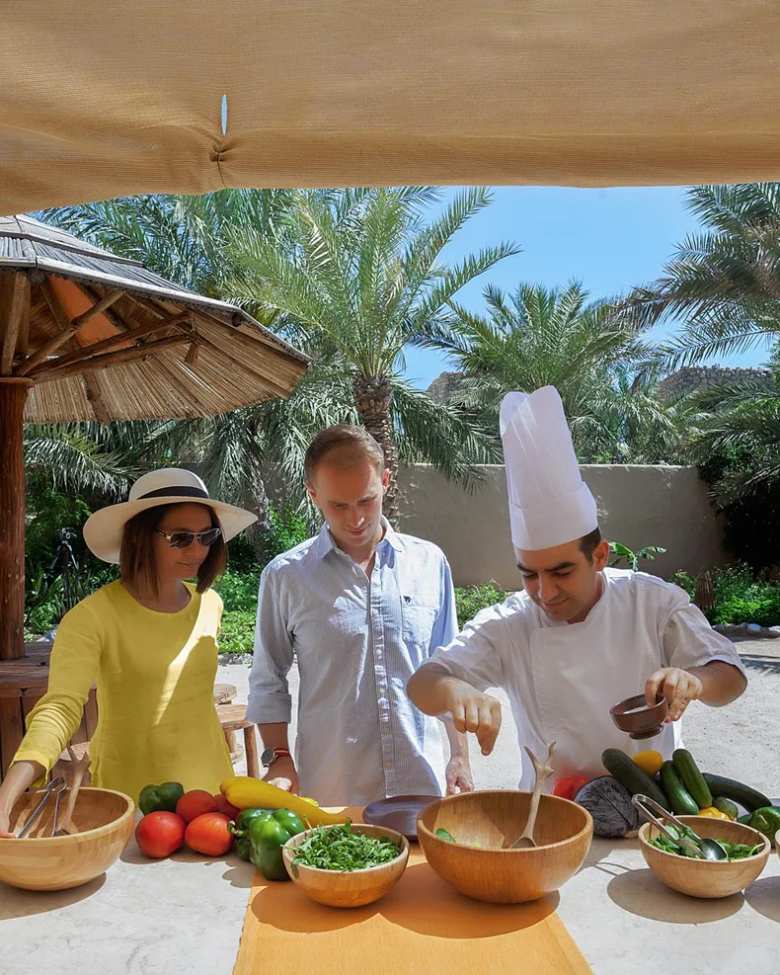 امکانات و تفریحات هتل Six Senses زیغی بی - کلاس آشپزی